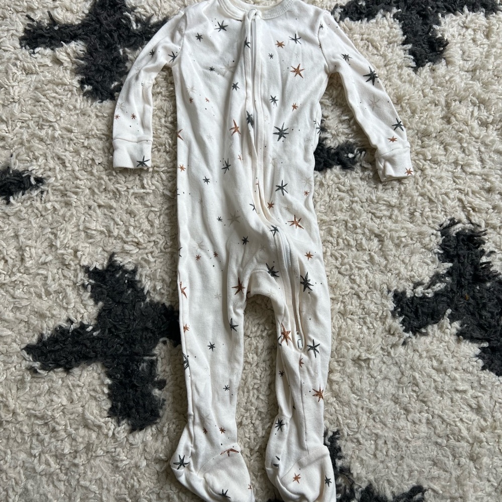 Little Co stars sleeper/footie Pjs